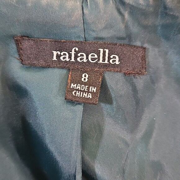 Rafaella Women's Size 8 Wool Blend Long Sleeve 3 Buttons Up Blazer Jacket Chunky - Picture 16 of 16